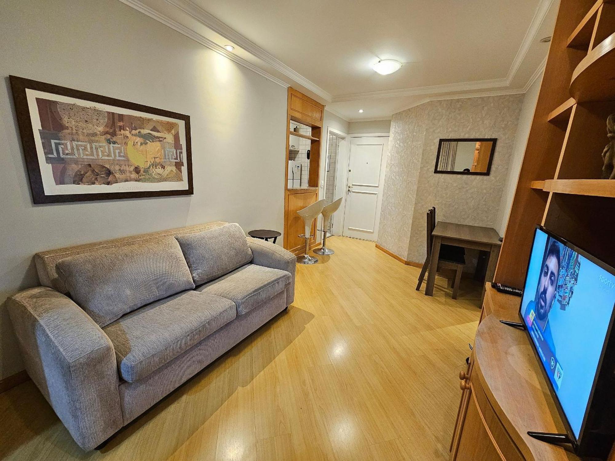 Flat Apart/Hotel Com Uma Suite E Cozinha Completa São Paulo Buitenkant foto